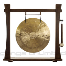Load image into Gallery viewer, 16&quot; to 18&quot; Gongs on the Spirit Guide Gong Stand
