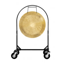 Load image into Gallery viewer, 36&quot; Gongs on the Black Corps Design Adjustable Marching Band Gong Stand
