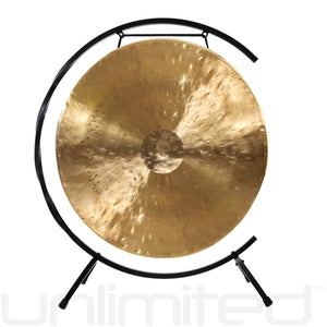 22" Chinese Gongs on the Paiste Floor Stand